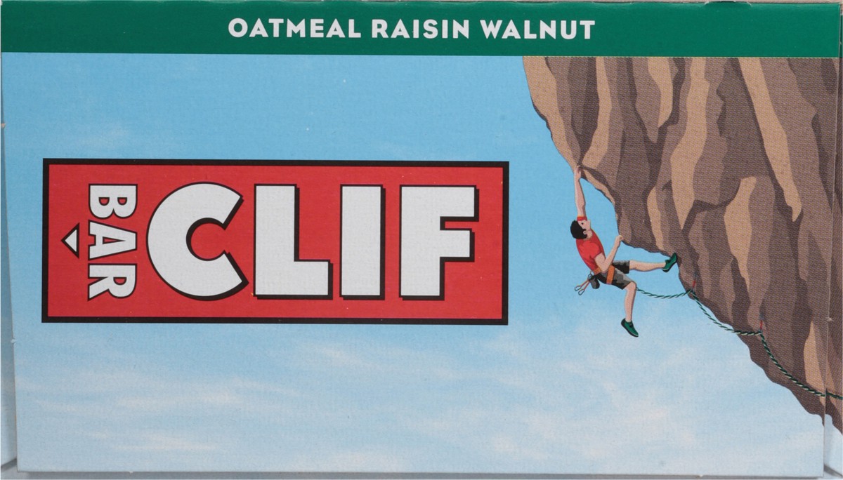 slide 12 of 12, CLIF BAR - Oatmeal Raisin Walnut - Made with Organic Oats - 10g Protein - Non-GMO - Plant Based - Energy Bars - 2.4 oz. (10 Pack), 24 oz