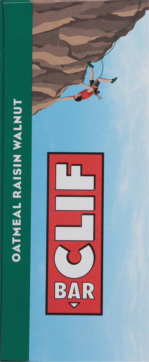 slide 9 of 12, CLIF BAR - Oatmeal Raisin Walnut - Made with Organic Oats - 10g Protein - Non-GMO - Plant Based - Energy Bars - 2.4 oz. (10 Pack), 24 oz