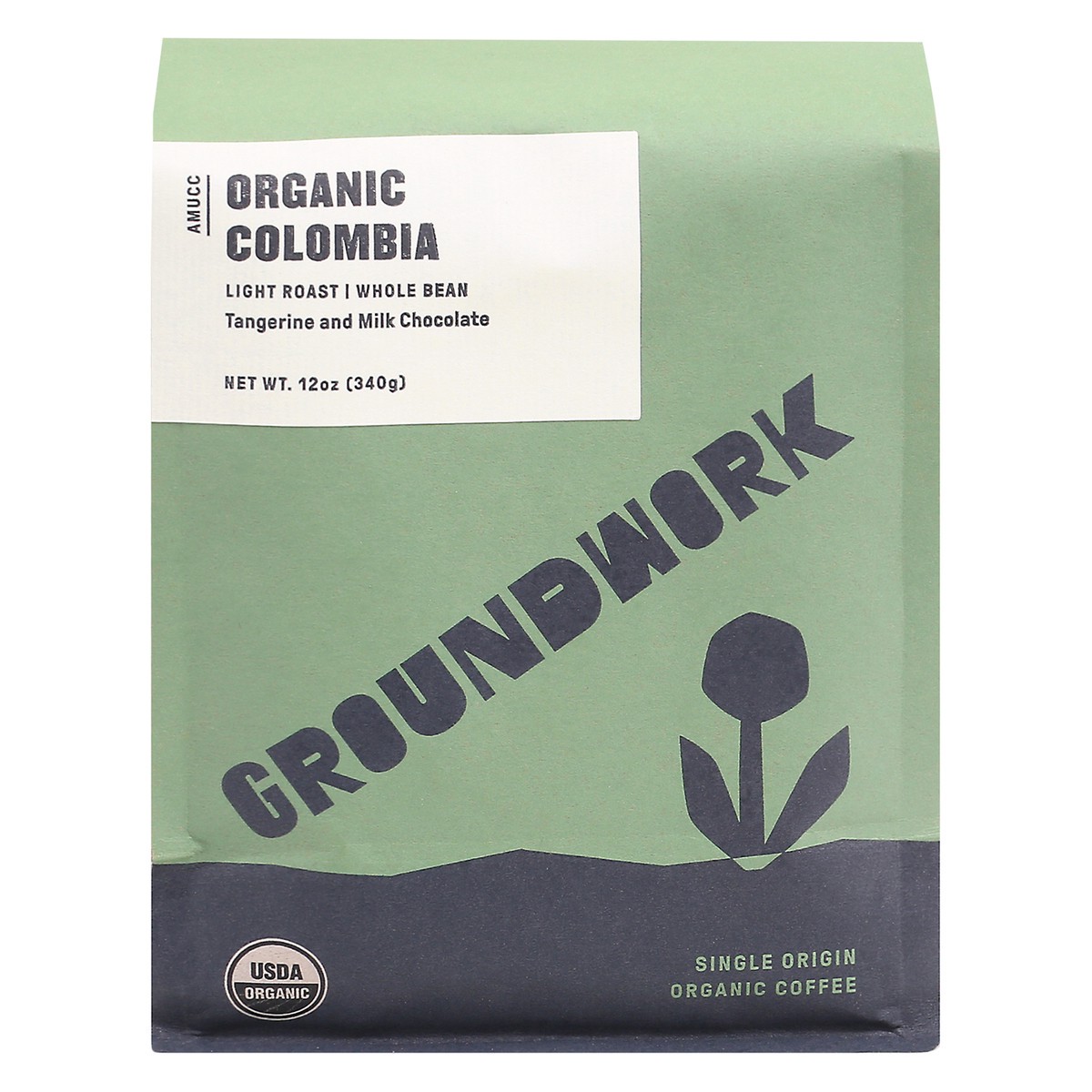 slide 7 of 10, Groundwork Coffee Colombia Whole Bean - 12 oz, 12 oz