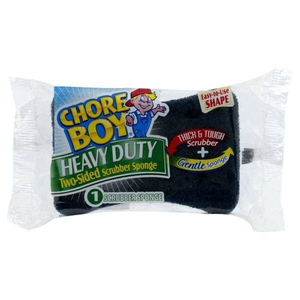 slide 1 of 1, Chore Boy Heavy Duty Scrubbing Sponge, 1 ct