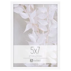 Malden Tabletop Frame, White, 5x7