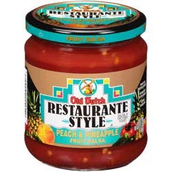 Old Dutch Restaurante Style Peach & Pineapple Salsa