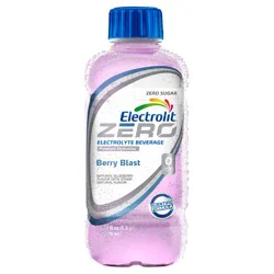 Electrolit Premium Hydration Zero Sugar Berry Blast Flavored Electrolyte Beverage, 21 fl oz bottle