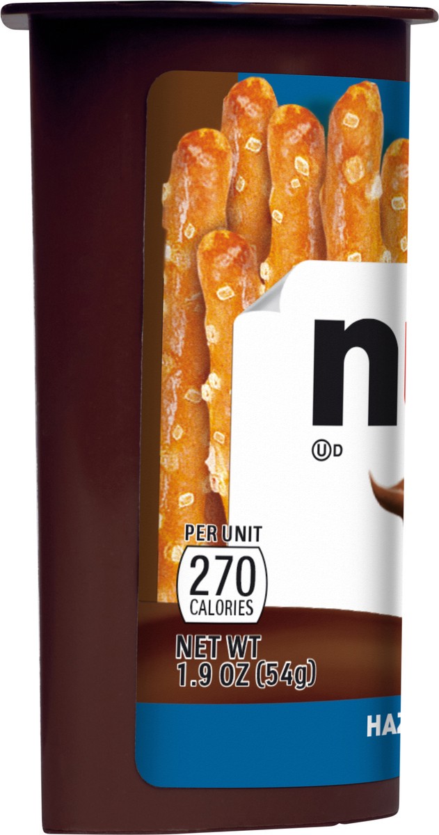 slide 6 of 10, Nutella & Go! Hazelnut and Cocoa Spread with Pretzel Sticks, 1.9 oz, 1.9 oz