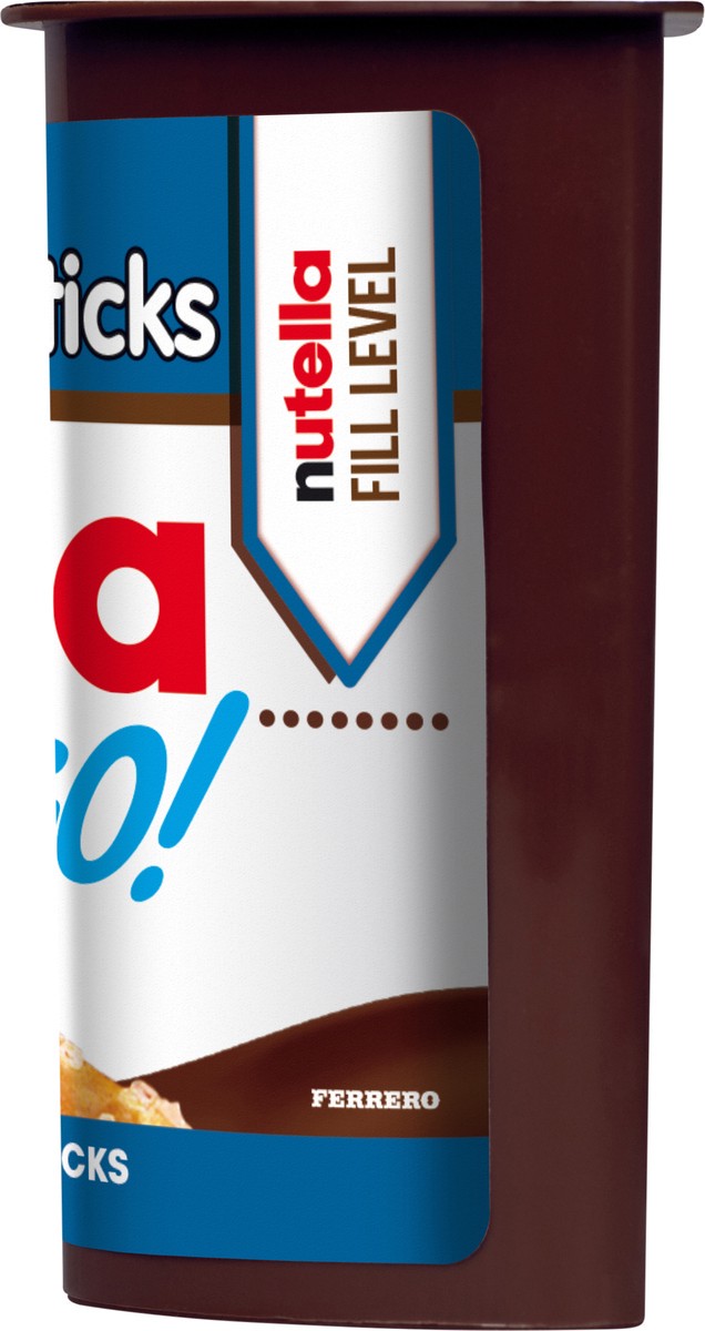 slide 9 of 10, Nutella & Go! Hazelnut and Cocoa Spread with Pretzel Sticks, 1.9 oz, 1.9 oz