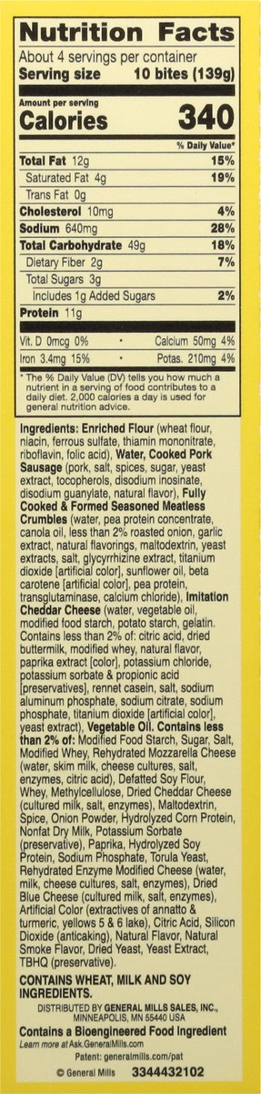 slide 2 of 17, Totino's Sausage & Cheese Scramble Breakfast Snack Bites 40 CT, 40 ct