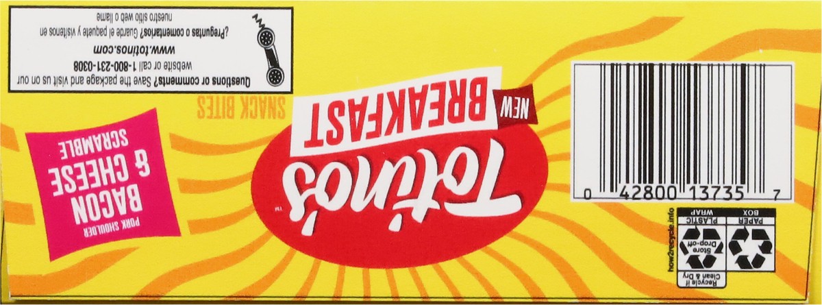 slide 14 of 16, Totino's Pork Shoulder Bacon & Cheese Scramble Breakfast Snack Bites 40 CT, 40 ct