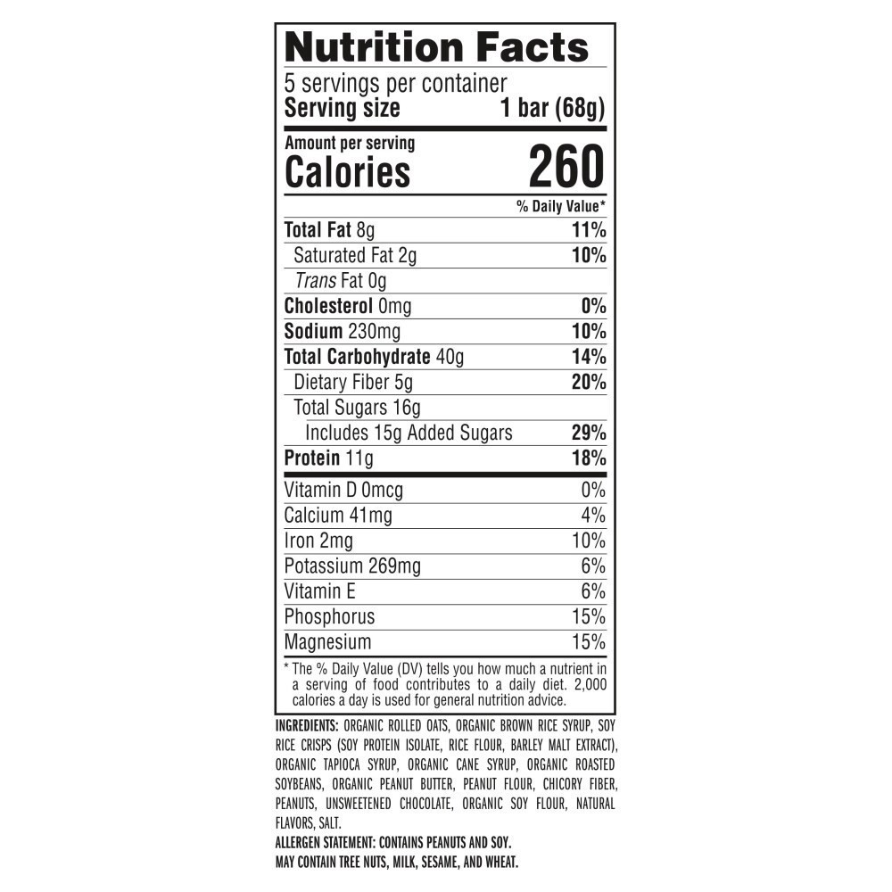 slide 3 of 4, Clif Bar Chocolate Chip Peanut Crunch Energy Bars - 12 oz, 12 oz