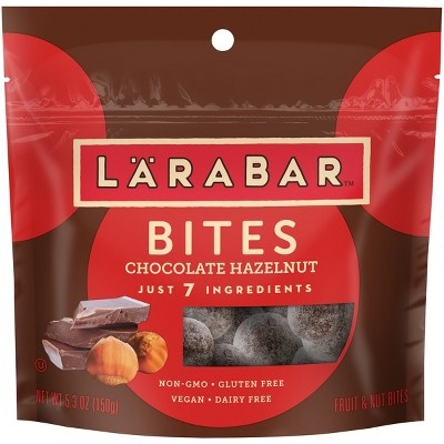 slide 1 of 1, LÄRABAR Chocolate Hazelnut Bites, 5.3 oz