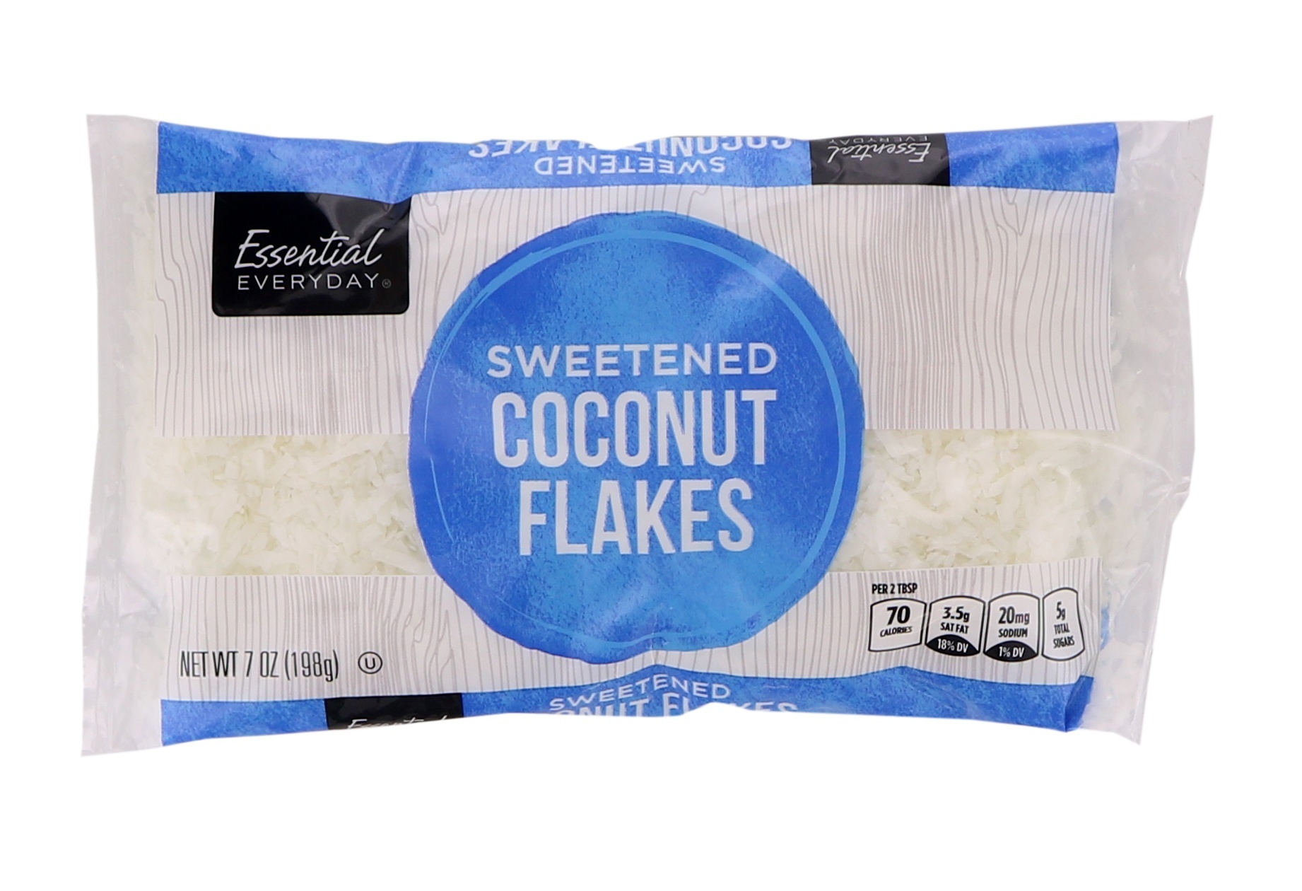 slide 1 of 1, Essential Everyday Coconut Flake, 7 oz