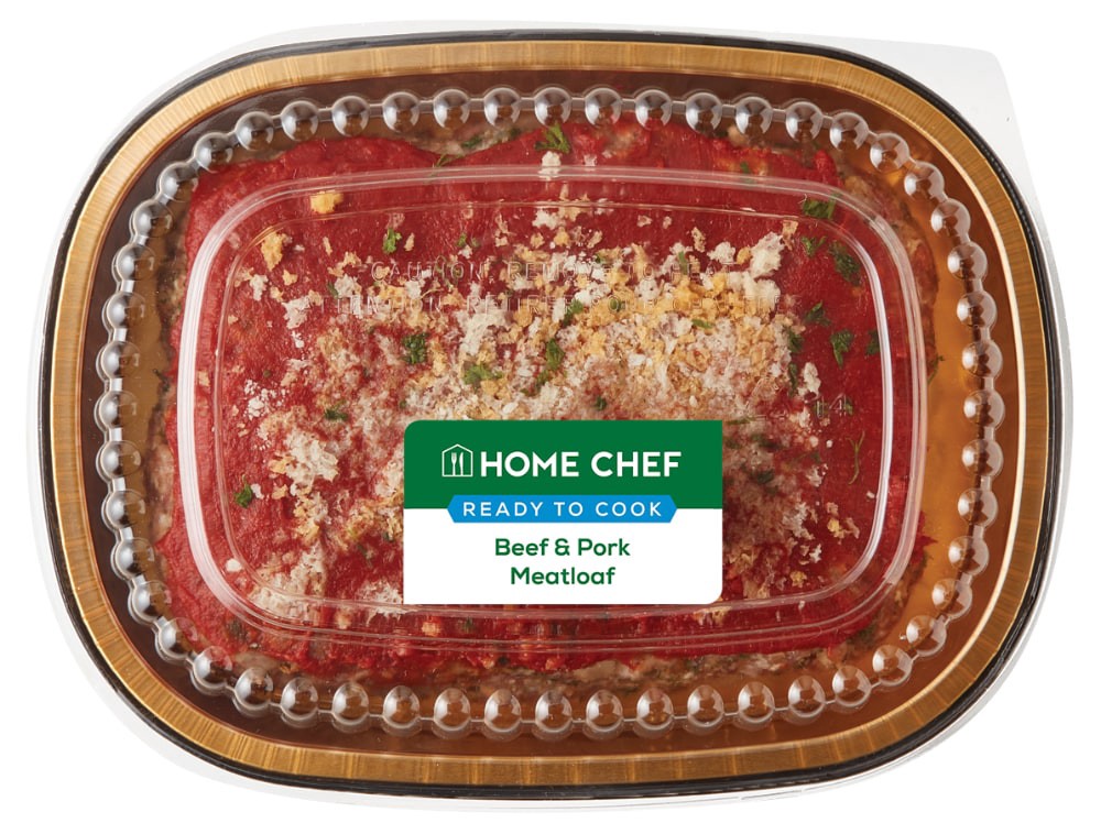 slide 1 of 3, Beef And Pork Meatloaf, per lb