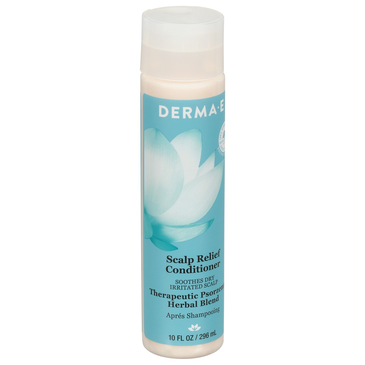 slide 2 of 10, Derma E Therapeutic Psorzema Herbal Blend Scalp Relief Conditioner 10 fl oz, 10 fl oz