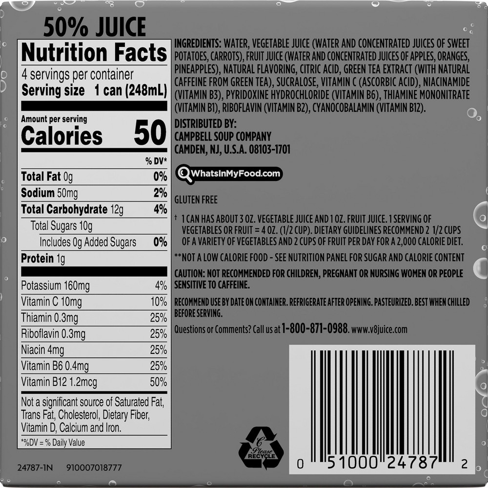 v8-energy-sparkling-orange-pineapple-juice-4-ct-8-4-fl-oz-shipt