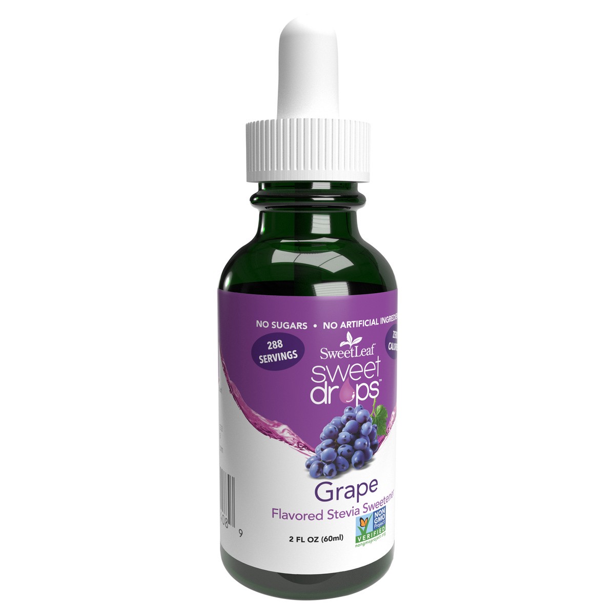 slide 2 of 5, SweetLeaf Steviaclear Grape Flavored Liquid, 2 fl oz