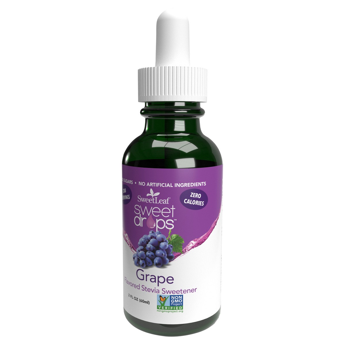 slide 3 of 5, SweetLeaf Steviaclear Grape Flavored Liquid, 2 fl oz