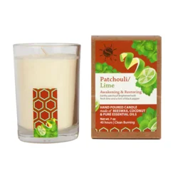 Sunleaf Naturals Patchouli Lime Filled Candle