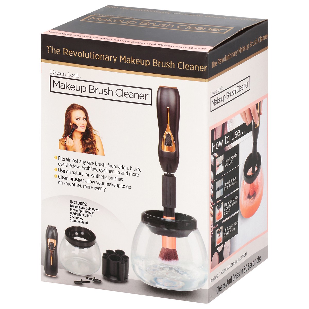 slide 7 of 9, Dream Look Bella Brow Make Up Brush Cleaner, 1 ct