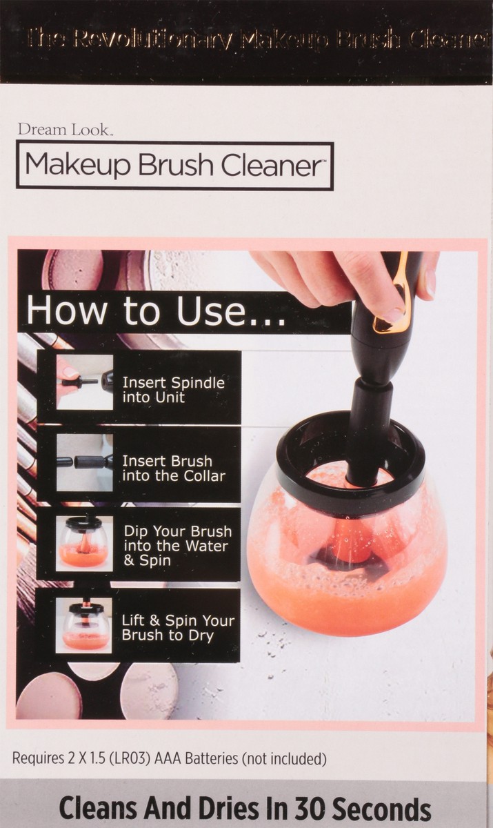 slide 5 of 9, Dream Look Bella Brow Make Up Brush Cleaner, 1 ct