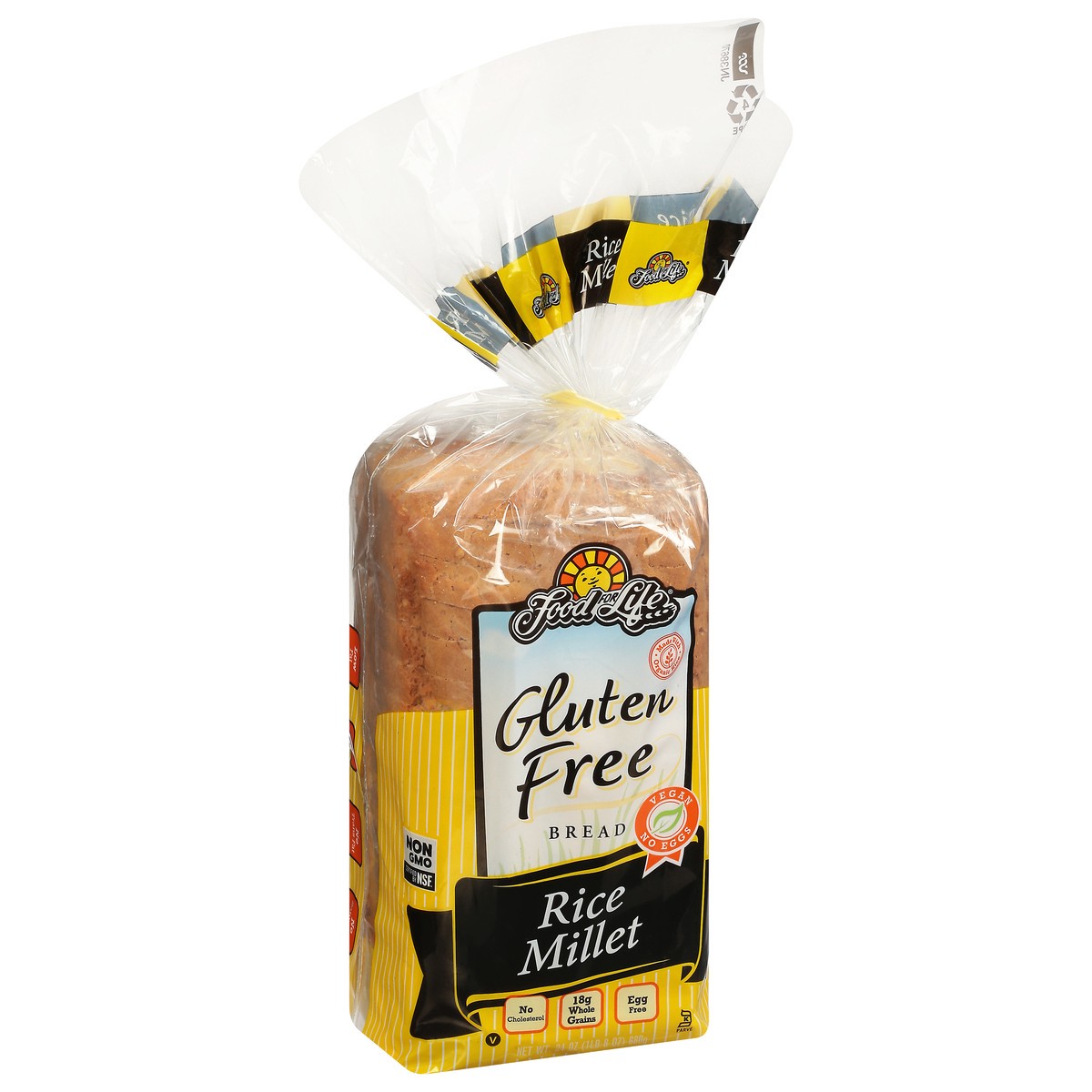 slide 7 of 9, Food for Life Rice Millet Bread 24 oz, 24 oz