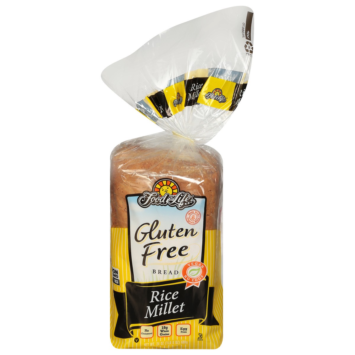 slide 1 of 9, Food for Life Rice Millet Bread 24 oz, 24 oz