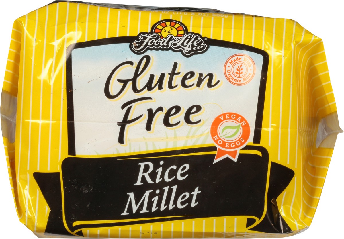 slide 2 of 9, Food for Life Rice Millet Bread 24 oz, 24 oz