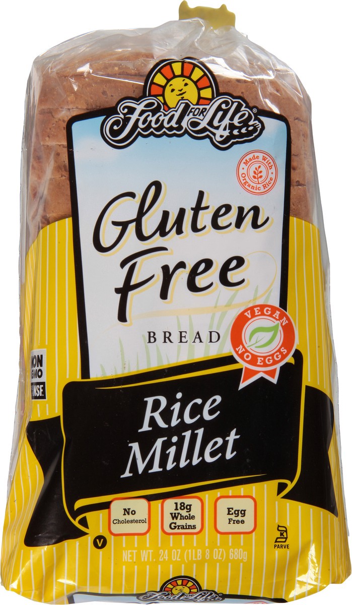 slide 4 of 9, Food for Life Rice Millet Bread 24 oz, 24 oz