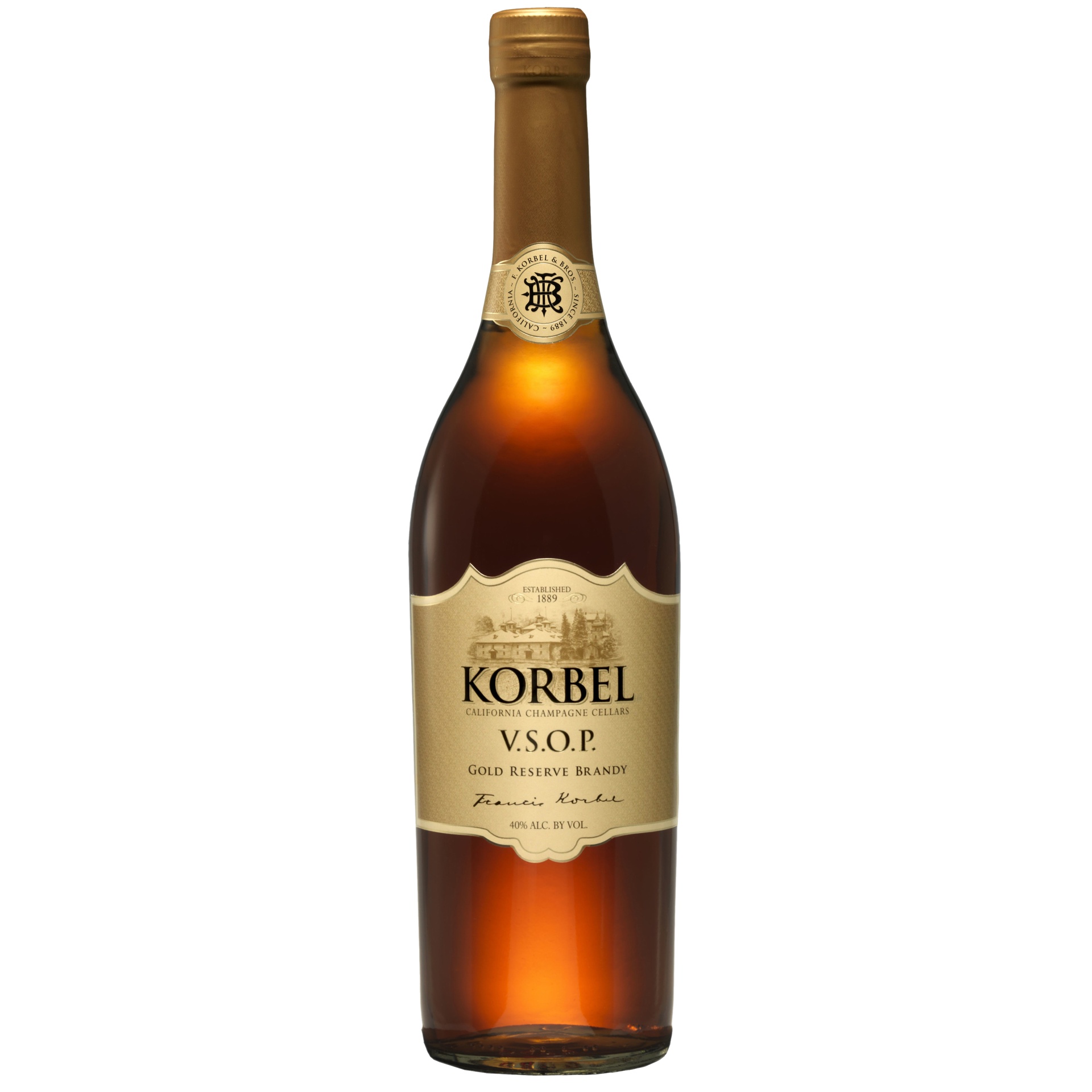 slide 1 of 1, Korbel California Brandy VSOP, 750 ml