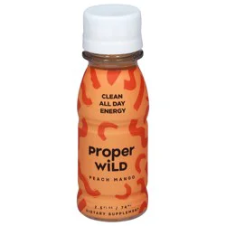 Proper Wild Peach Mango Energy Shots 2.5 fl oz