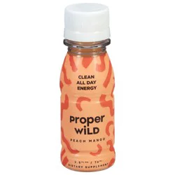Proper Wild Peach Mango Energy Shots 2.5 fl oz
