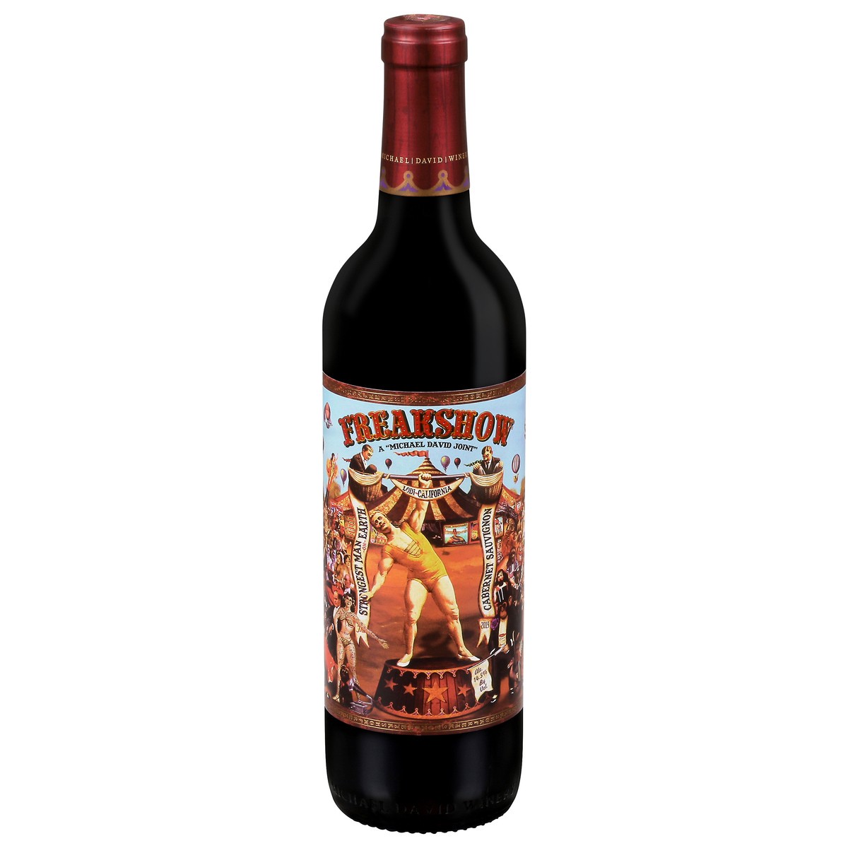 slide 11 of 11, Freakshow Cabernet Sauvignon 750 ml Bottle, 750 ml