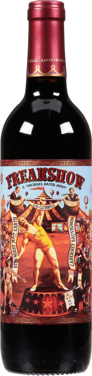 slide 6 of 11, Freakshow Cabernet Sauvignon 750 ml Bottle, 750 ml