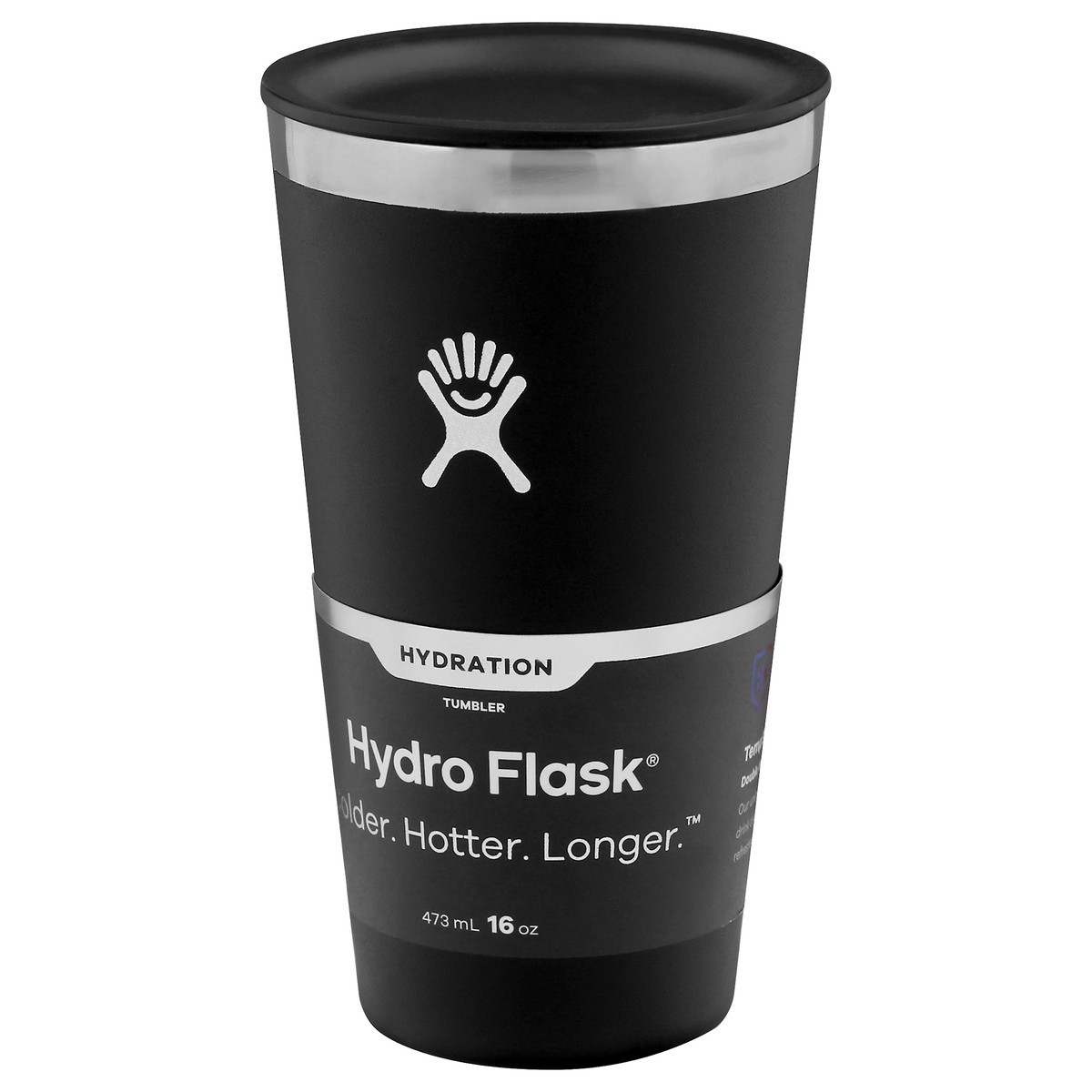 slide 3 of 11, Hydro Flask 16 Ounce Black Hydration Tumbler 1 ea, 1 ea