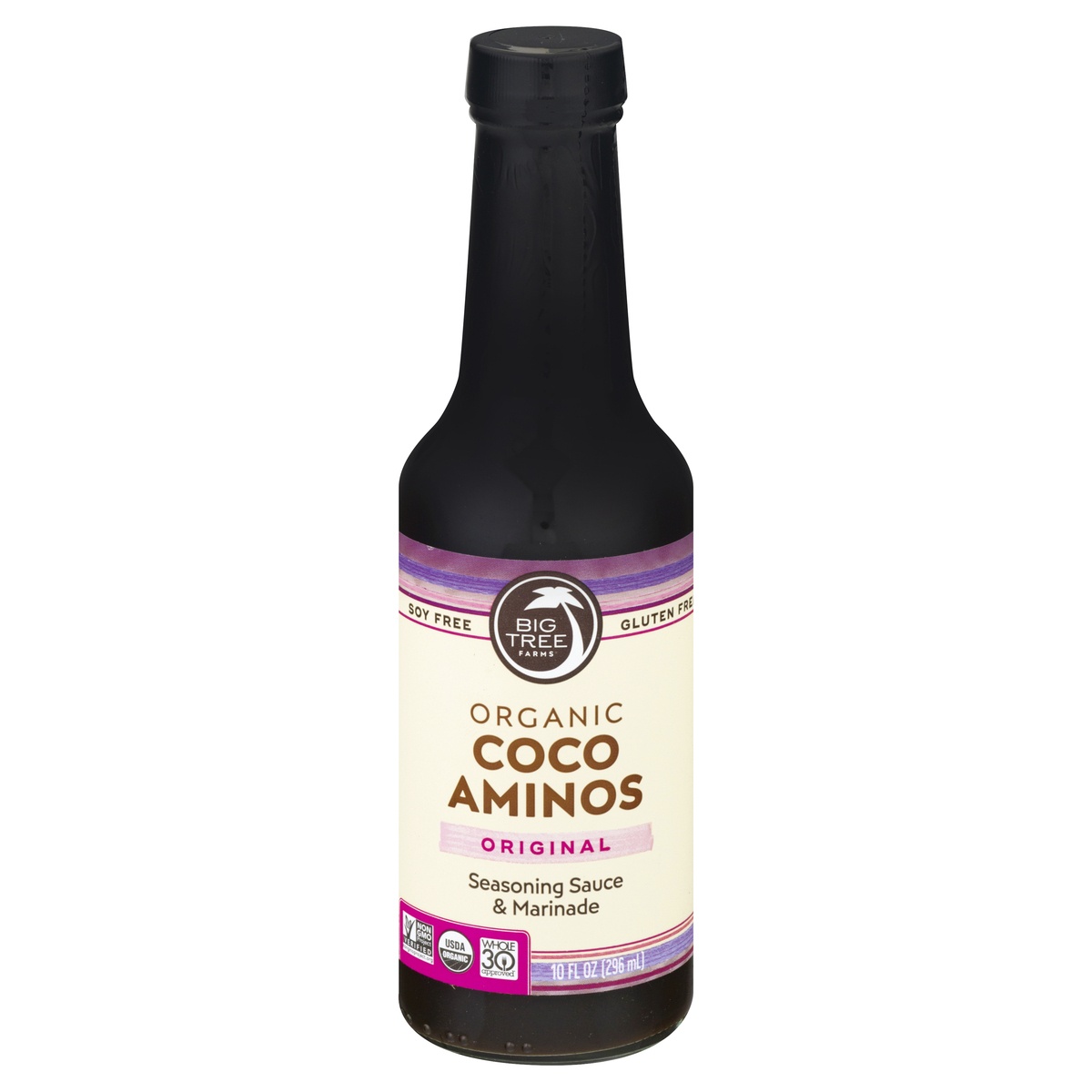 slide 1 of 1, Big Tree Farms Organic Coco Aminos All Purpose Seasoning Sauce, 10 oz