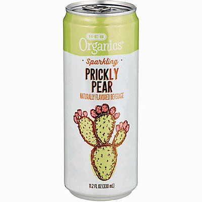 slide 1 of 1, H-B Organics Sparkling Prickly Pear Beverage- 11.2 oz, 11.2 oz