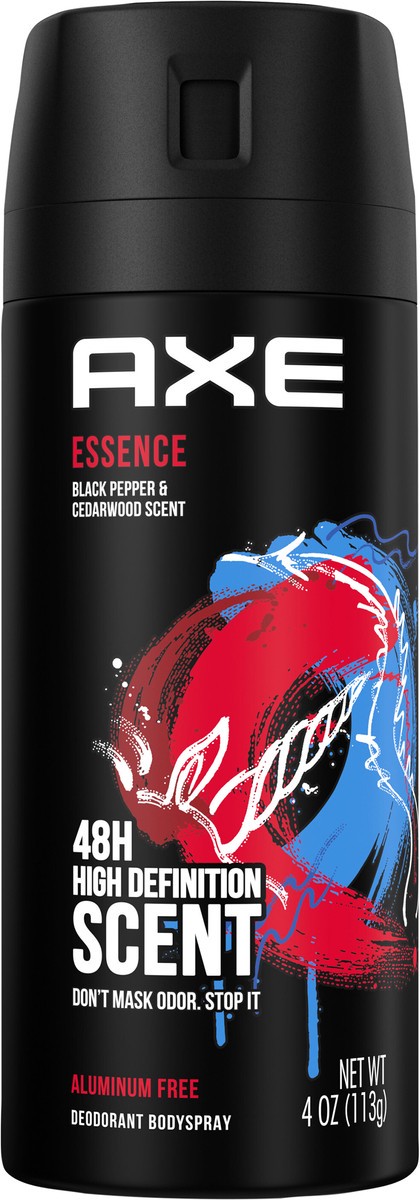 slide 7 of 11, AXE Essence Mens Body Spray Deodorant Black Pepper & Cedarwood, 4 oz, 4 oz
