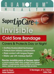 Quantum Cold Sore Bandage - 12 ea