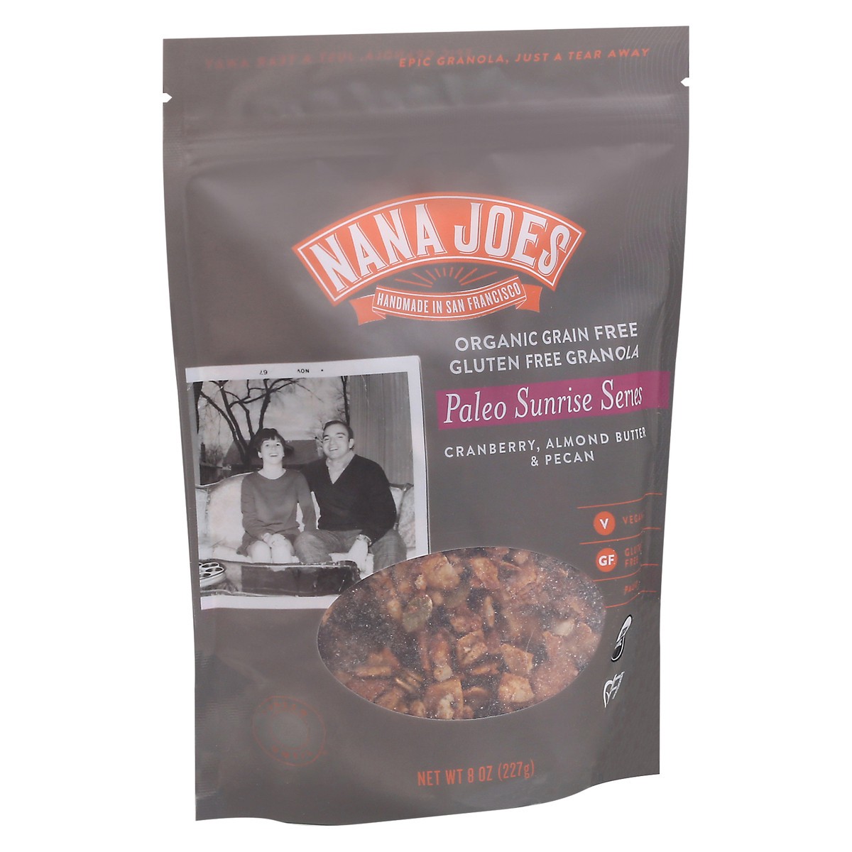 slide 7 of 13, Nana Joes Paleo Sunrise Series Cranberry, Almond Butter & Pecan Granola 8 oz, 