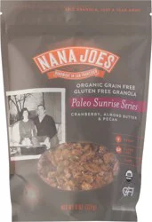 Nana Joes Paleo Sunrise Series Cranberry, Almond Butter & Pecan Granola - 8 oz
