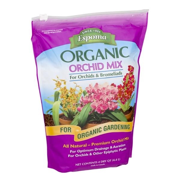 slide 1 of 1, Espoma Organic Premium Orchid Mix, 4 qt