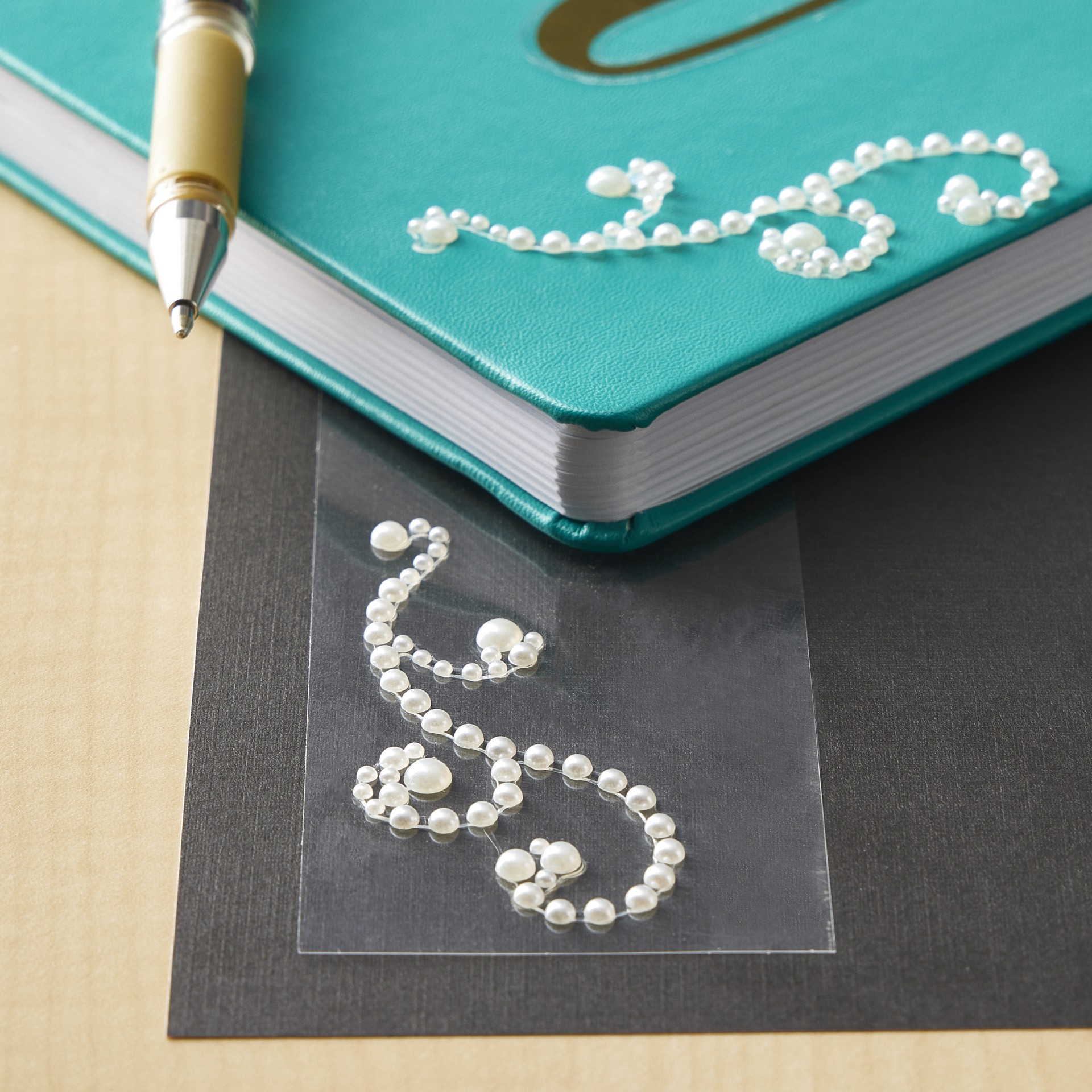 slide 2 of 2, Recollections Adhesive Pearl Flourishes, 2 designs