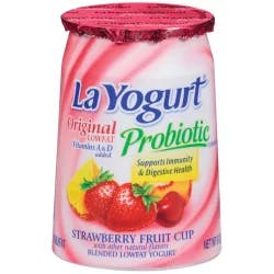 La Yogurt Strawberry Fruit Cup - 6 oz