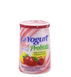 La Yogurt Strawberry Fruit Cup - 6 oz