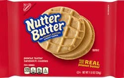 NUTTER BUTTER Peanut Butter Sandwich Cookies, 11.8 oz