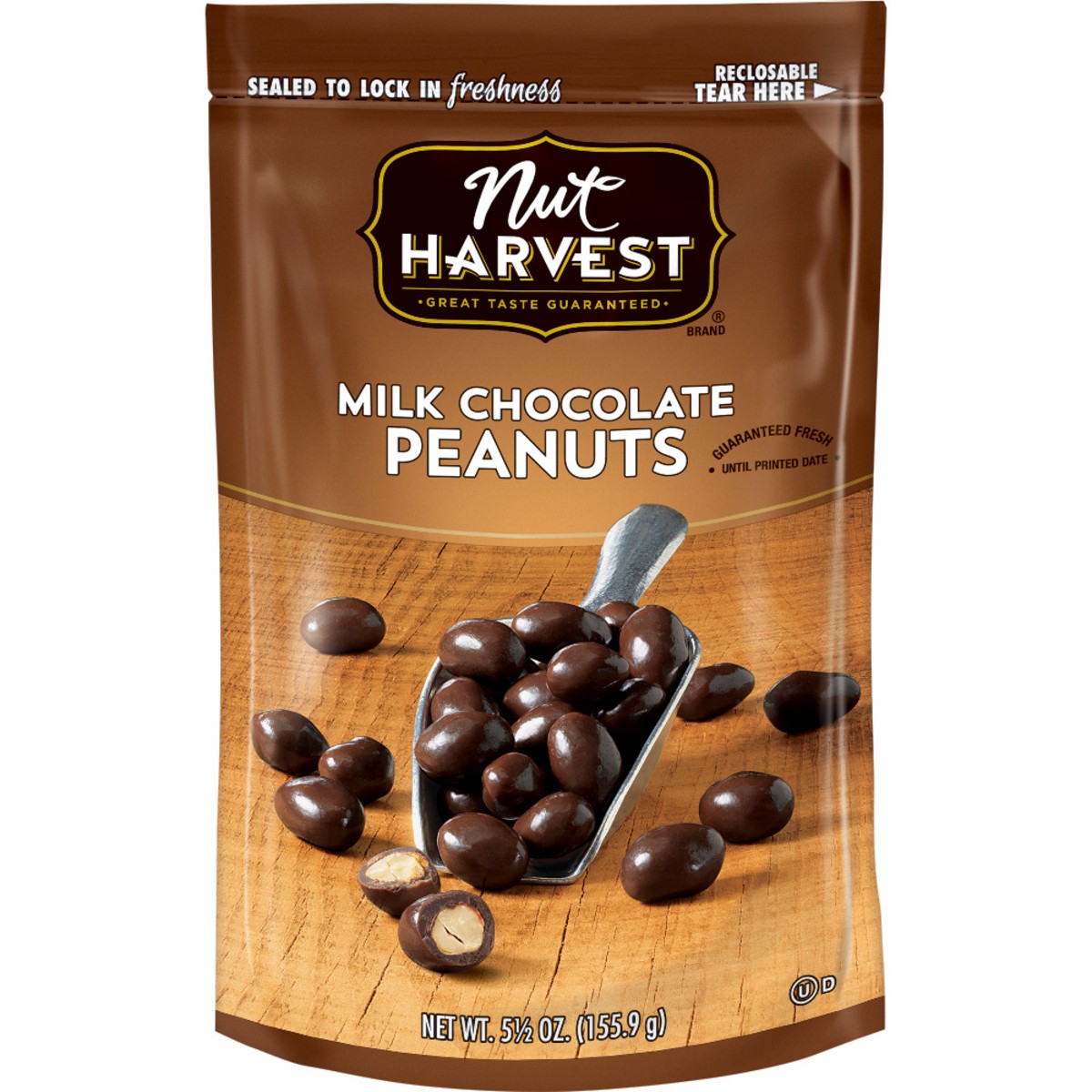 slide 5 of 5, Nut Harvest Milk Chocolate Peanuts 5.5 Oz, 5.5 oz