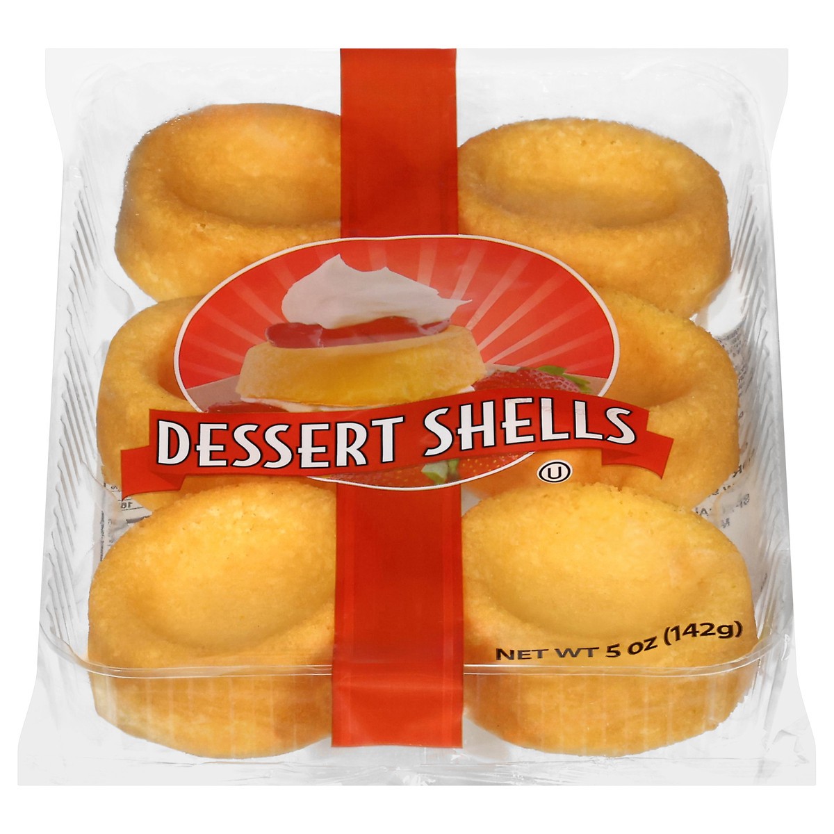 slide 1 of 4, Specialty Bakers Dessert Shells 5 oz, 5 oz