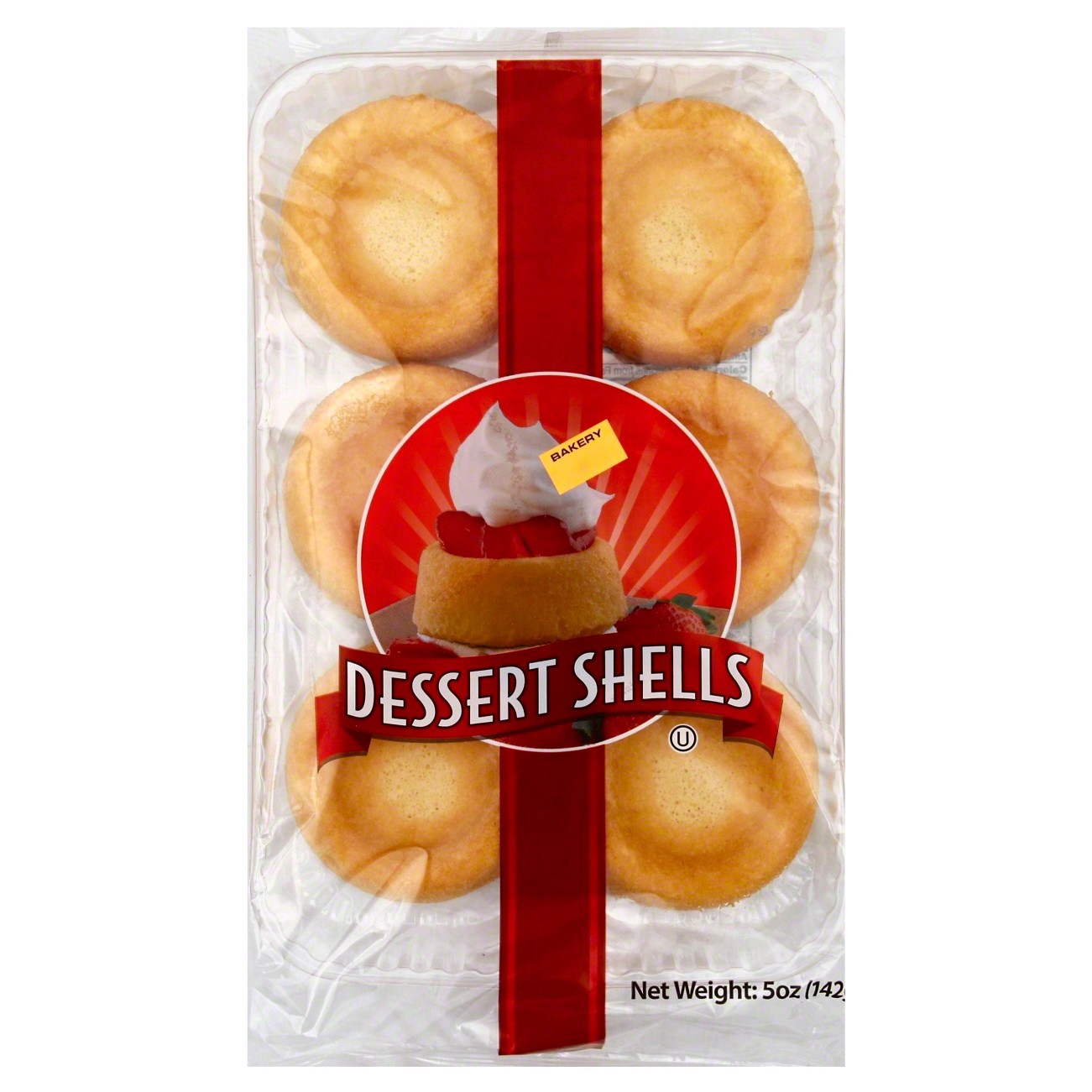 slide 1 of 4, Specialty Bakers Dessert Shells 5 oz, 5 oz