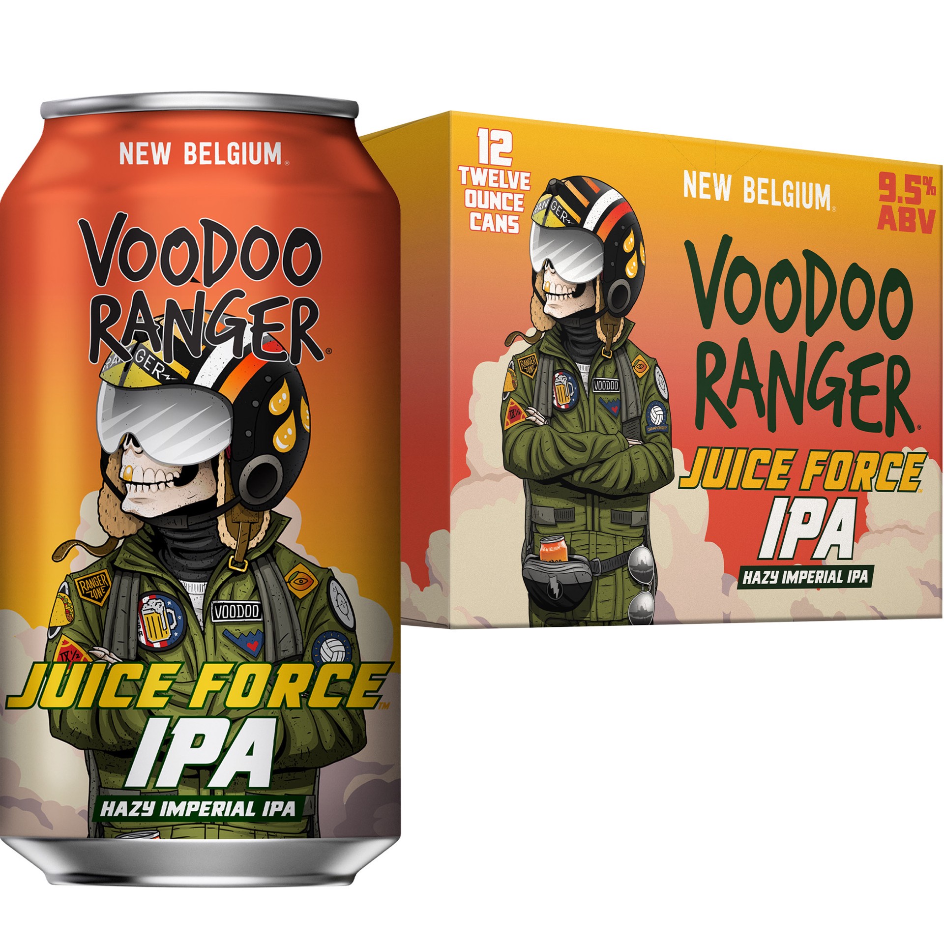 slide 3 of 4, Voodoo Ranger Hazy Imperial IPA Juice Force Beer 12 - 12 oz Cans, 12 ct; 12 fl oz