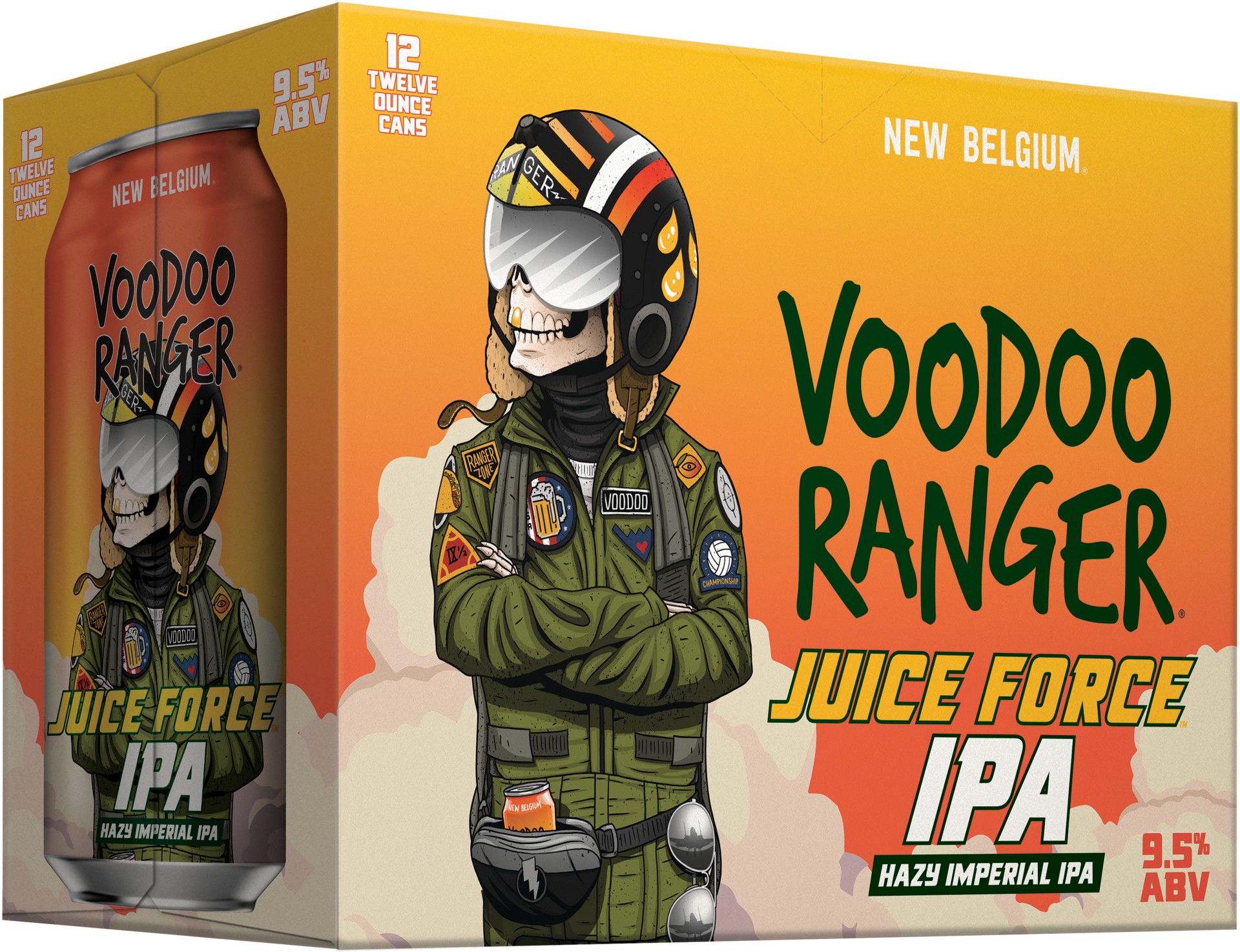 slide 2 of 4, Voodoo Ranger Hazy Imperial IPA Juice Force Beer 12 - 12 oz Cans, 12 ct; 12 fl oz