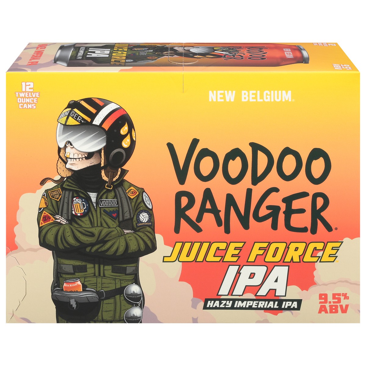 slide 1 of 4, Voodoo Ranger Hazy Imperial IPA Juice Force Beer 12 - 12 oz Cans, 12 ct; 12 fl oz