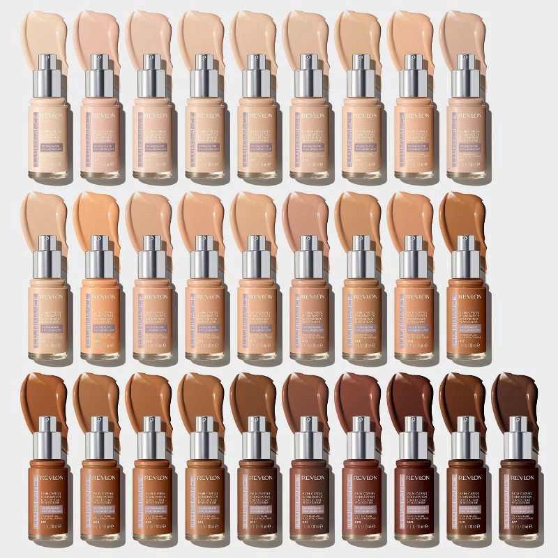 slide 9 of 10, Revlon Skin-Caring Illuminance 317 Foundation 1 fl oz, 1 fl oz